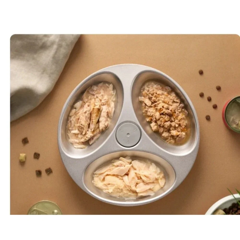 2x STEEL PLATES BUNDLE- PETLIBRO POLAR PLAF109 SMART WET FOOD CAT PET FEEDER